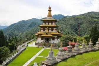 Le stupa de Khamsum Yulley Namgyal